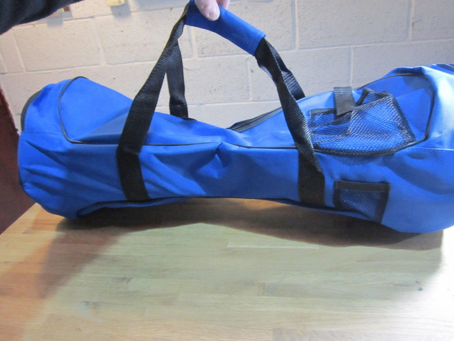 Blue Carry Case Bag for 6.5" Hover Balance Scooter Board with Handles & Zip Case