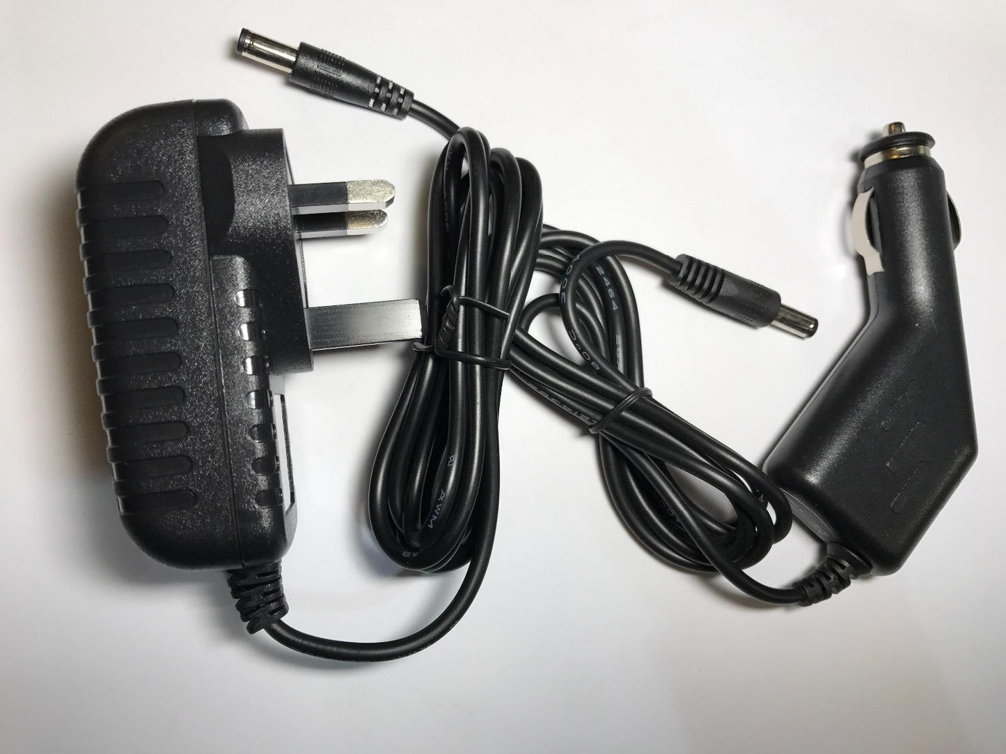 9V Mains AC Adaptor + Car Charger SET for Vtech Mobigo2 Mobigo 2 Mobi Go2 Go 2