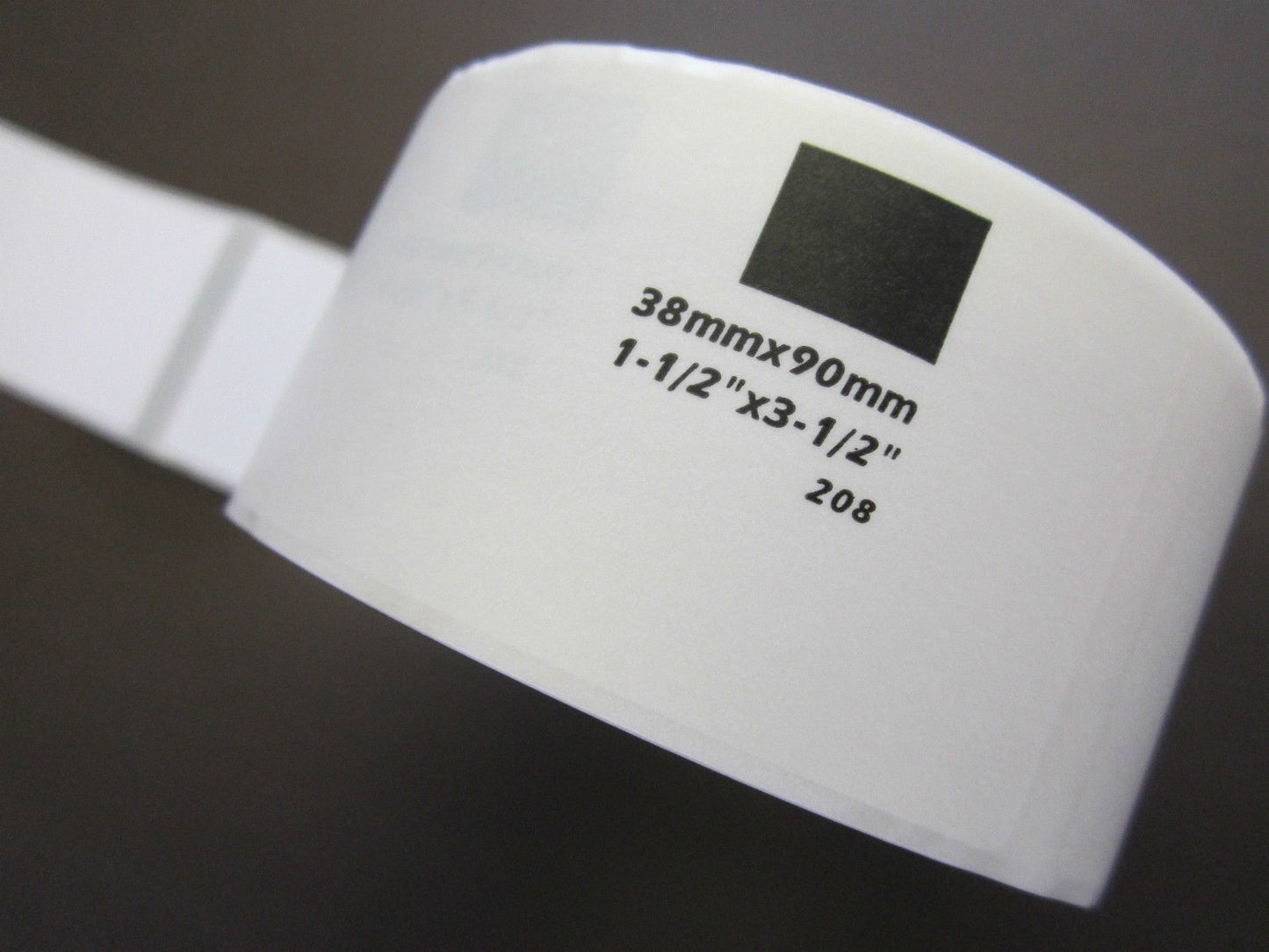 10x Compatible Brother DK11208 Printer Labels 38mm Roll+Spool for QL700 QL-700