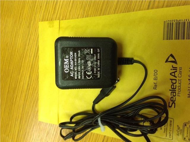 Genuine OEM AC Adaptor AA-091ABN 9V 1A EU Plug