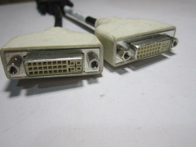 New Dell Video Y Split Cable DMS-59 to Dual DVI - H9361 / 0H9361 / CN-0H9361