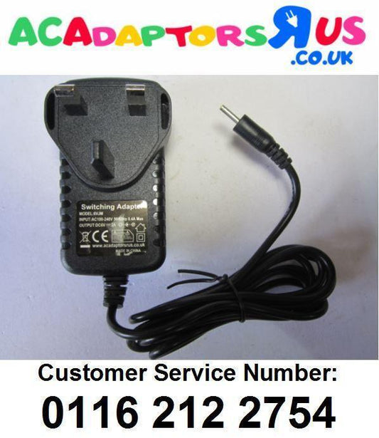 6V 2A 2000mA Mains AC-DC Switching Adaptor Power Supply Charger 2.5mmx0.8mmx12mm