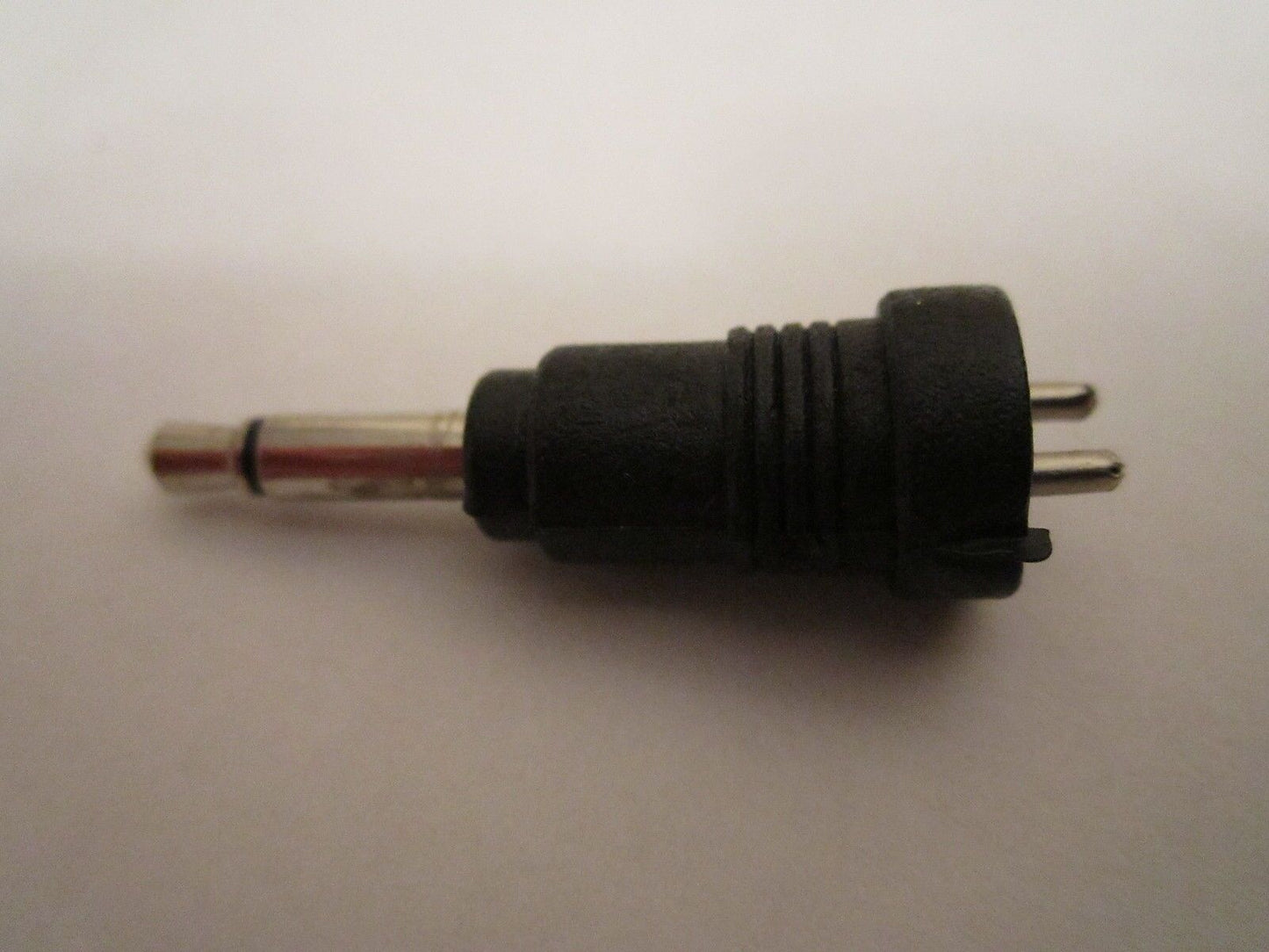 10x DC Plug Universal 2 Pin Prong Tip Attachments for AC Adaptor 3.5mm Male Jack