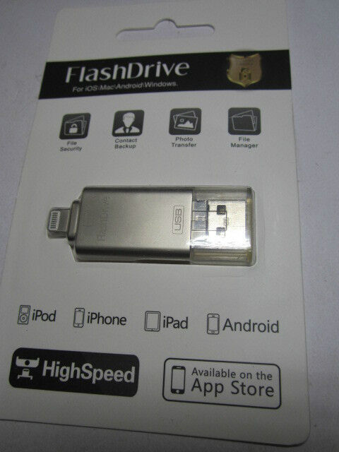 32GB Flash Drive USB Memory Stick for Apple iPhone/iPad/iPod/Android iStick App