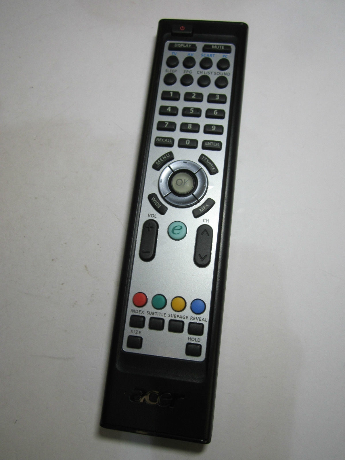 Genuine Acer 25.M7607.001 Remote Control for Acer 35 Series AT2635 26" LCD TV