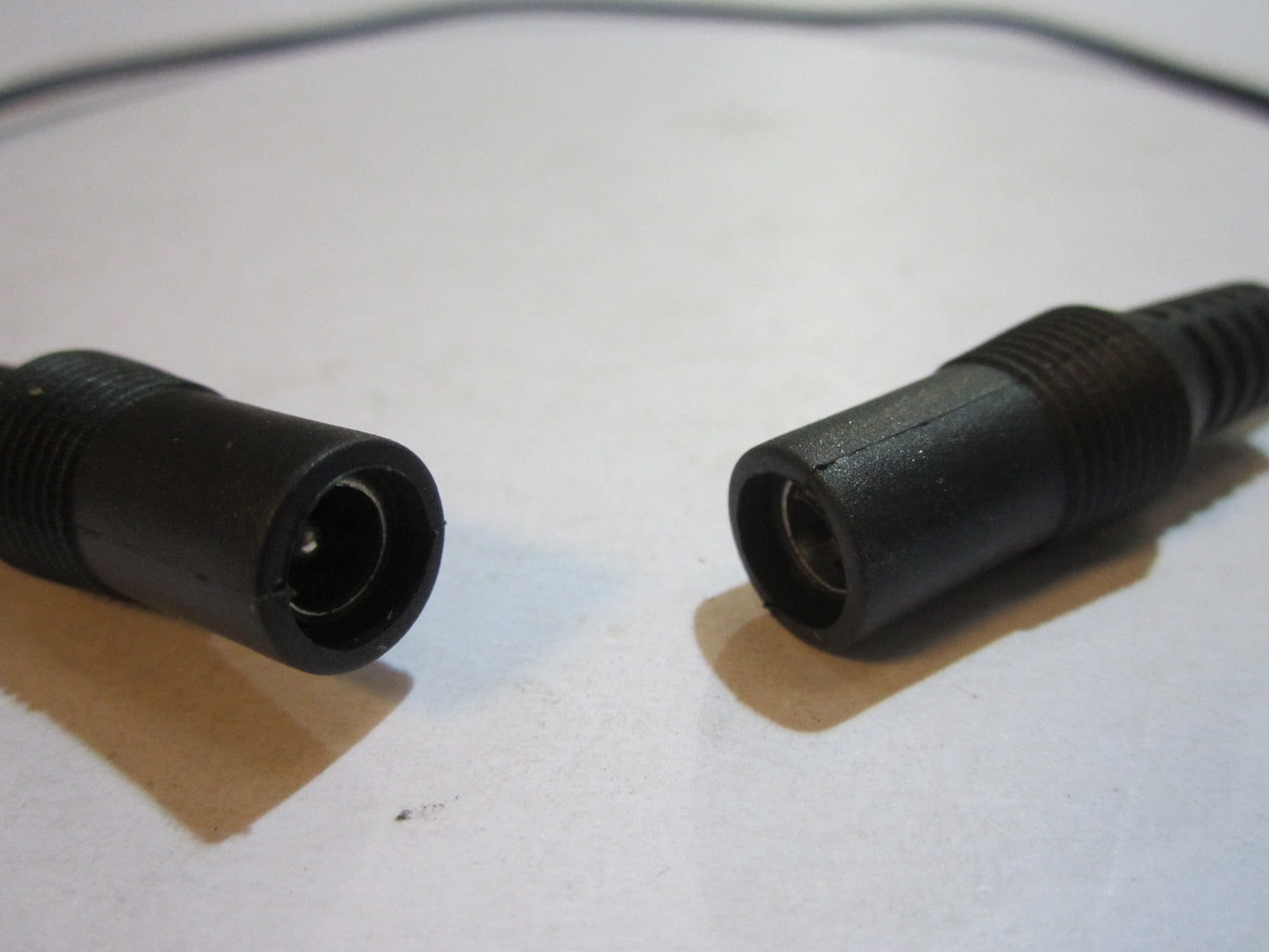 Double Ended Female 5.5mm x 2.1mm 5.5x2.1 Dual Twin DC Connector Both Ends