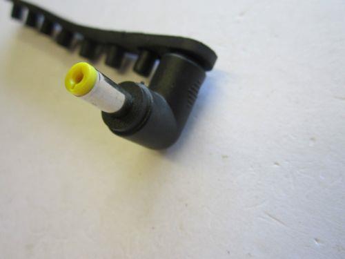 DC Push On Tip Female 5.5mmx2.1mm to Male 5.5mm x 1.75mm 5.5x1.75 90 Degree