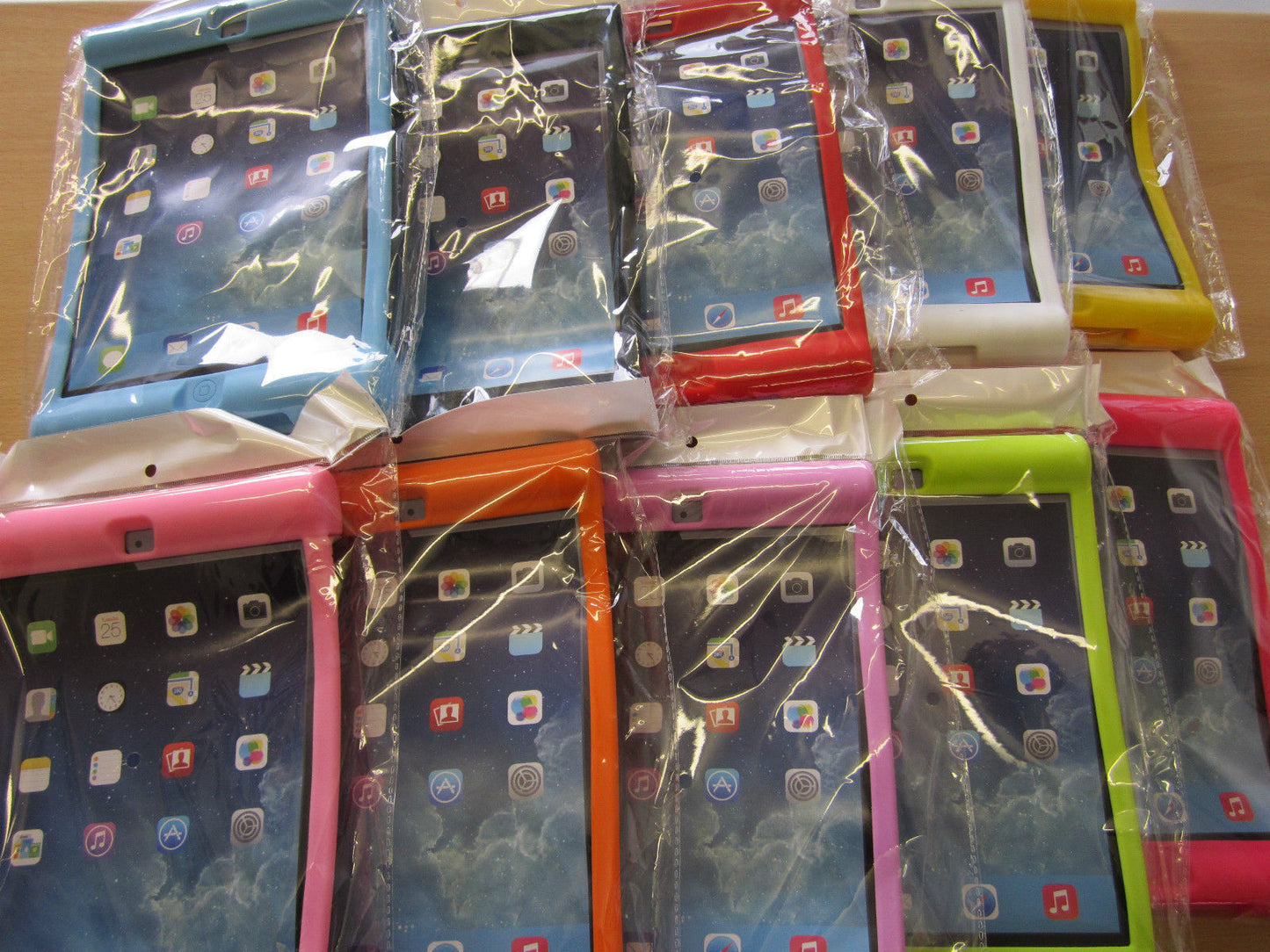 Black Childs/Toddlers Rubber Bounce Impact Skin Case for APPLE iPad Air