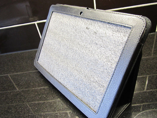 Black PU Leather Carry Case/Stand/Holder for Acer Iconia Tab A200 Tablet PC