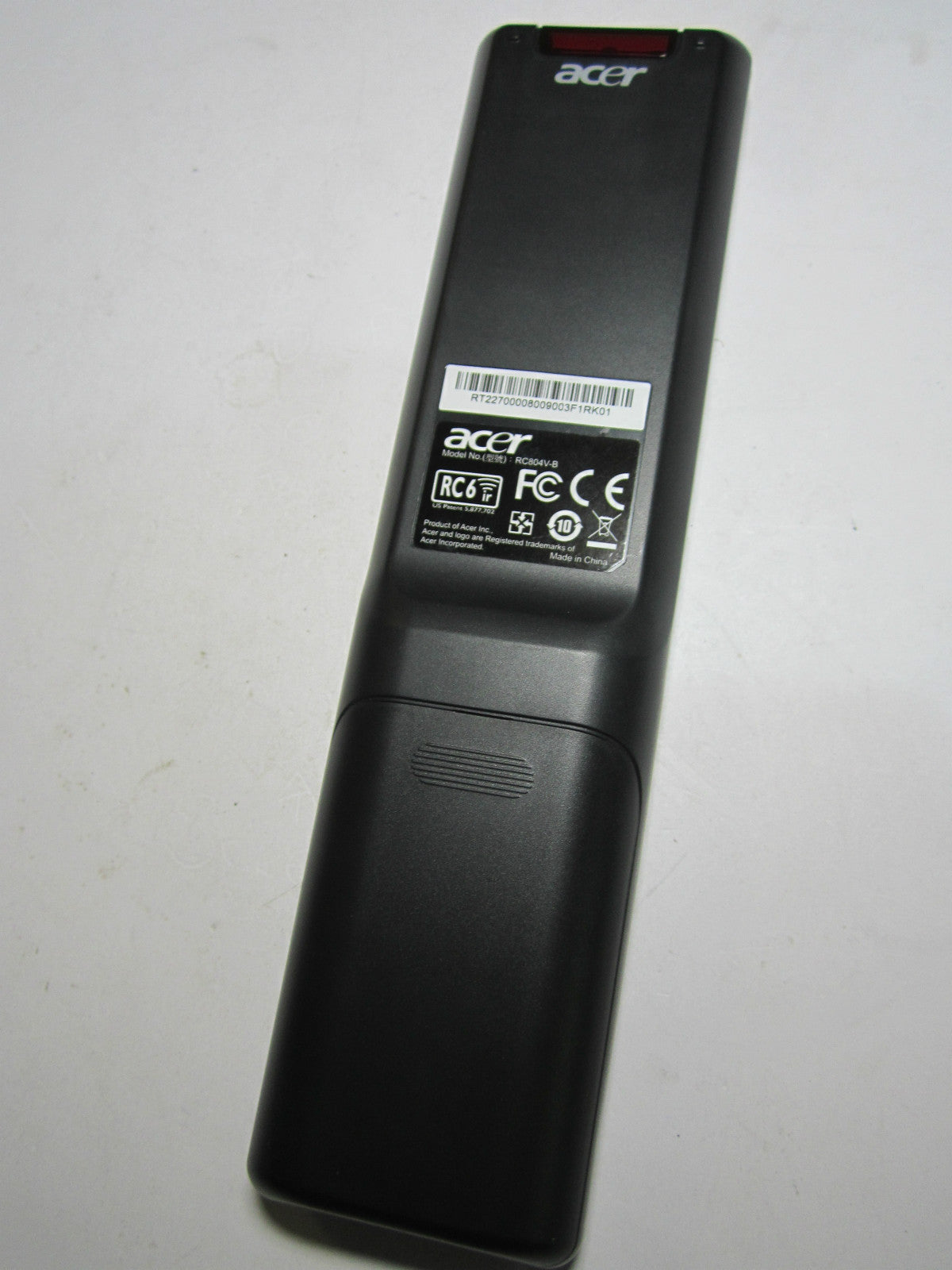 Genuine Acer RT.22700.008 Acer CONTROL.REMOTE.EU.VISTA RT22700008009003F1RK01