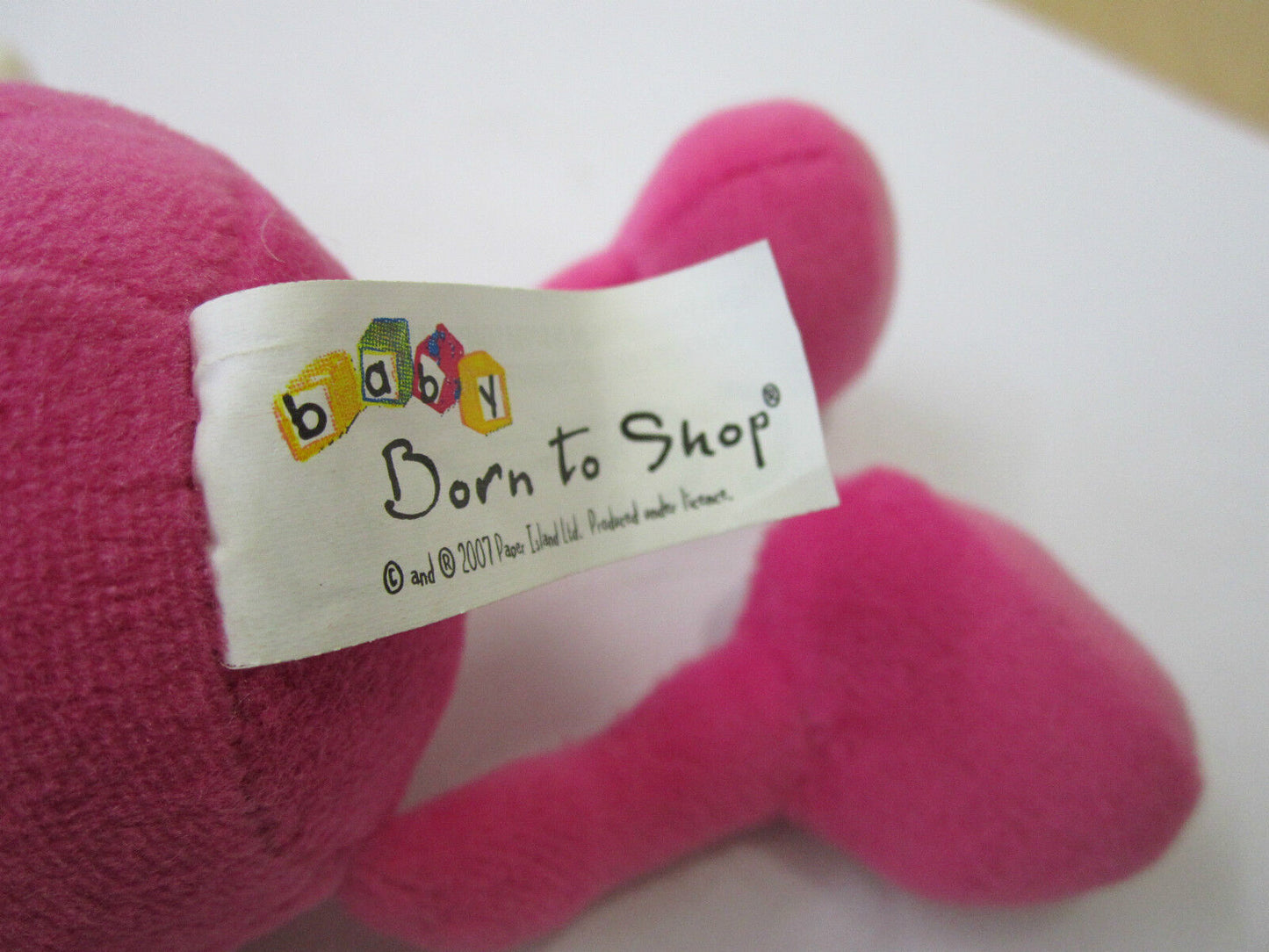 Pink Baby Girl Child Little Princess on Board INCar Window Cuddly Teddy Toy Sign