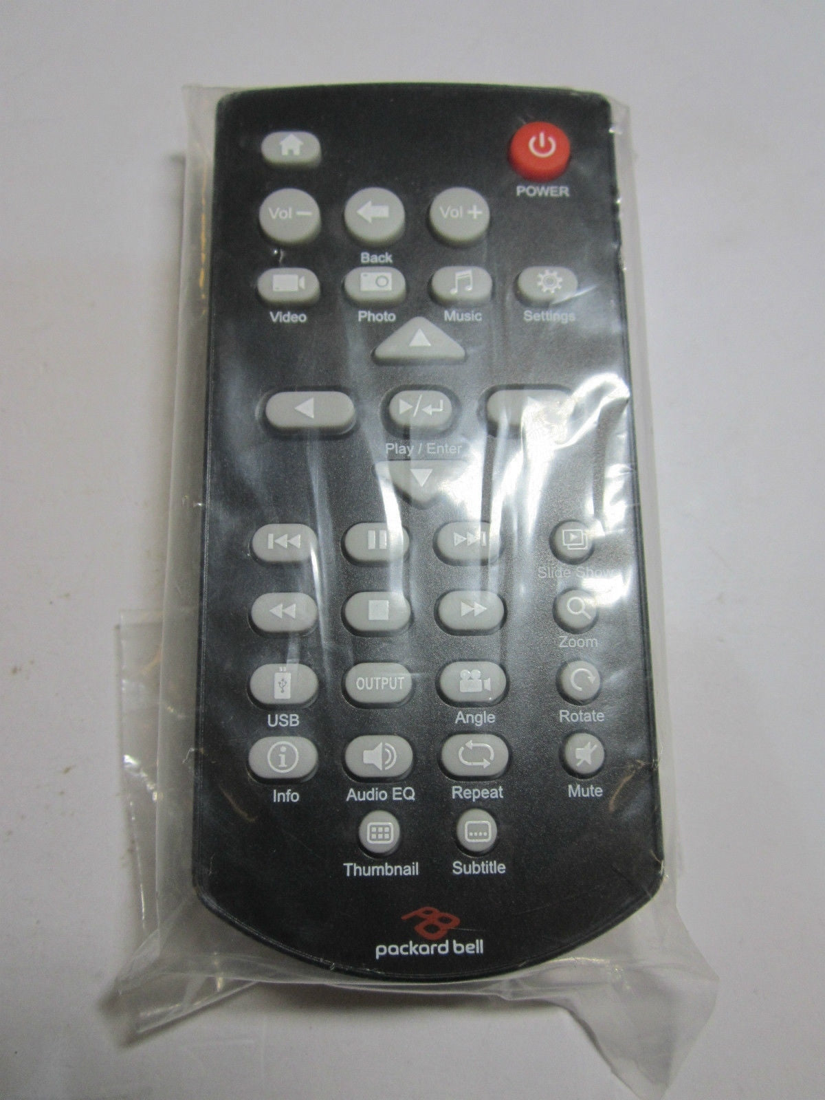 Genuine Remote Control 4 Packard Bell Studio ST HD Media Storage Drive S0919360