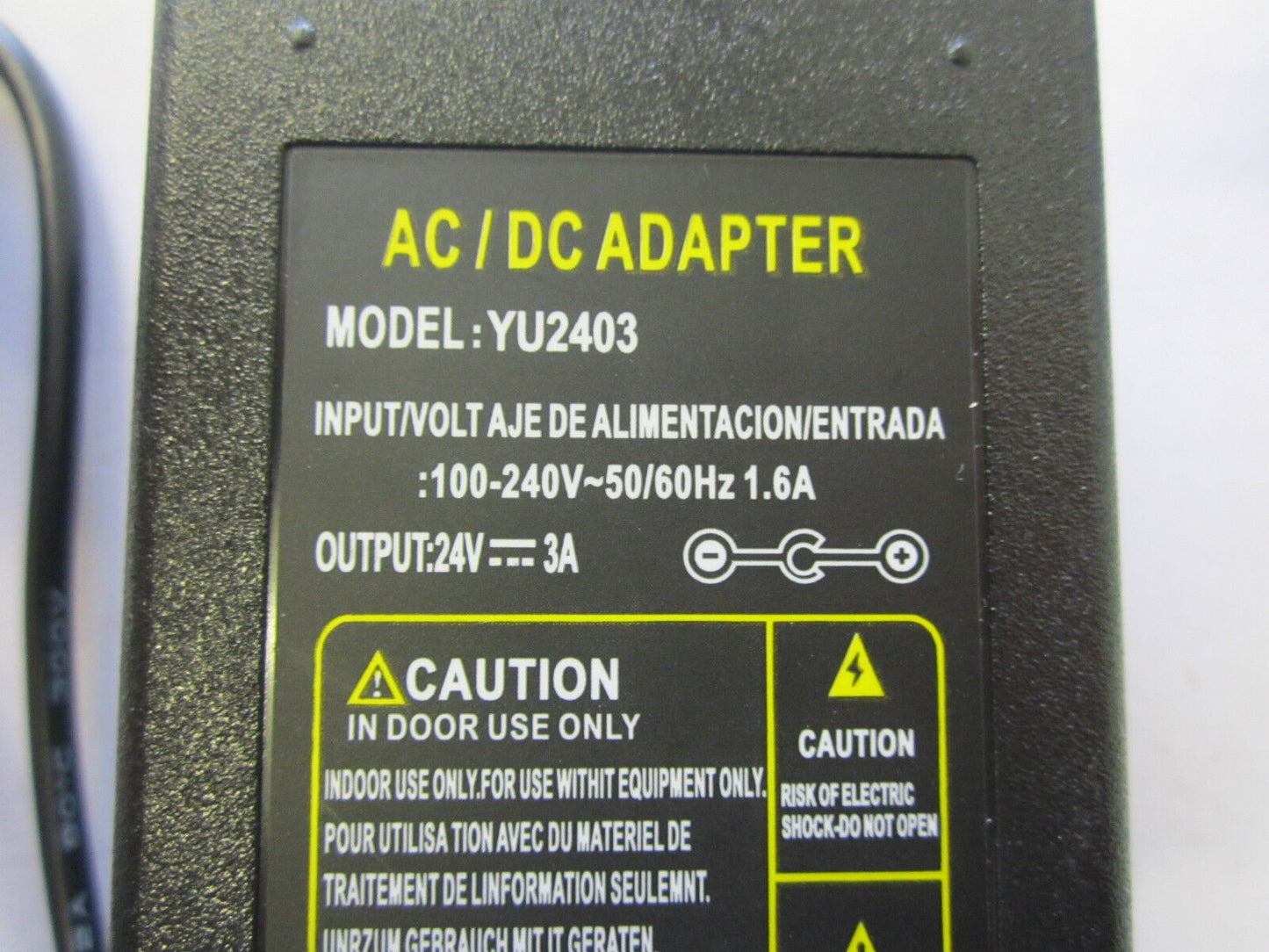 24V AC Adaptor Power Supply for Roland Desktop Vinyl Cutter | CAMM-1 Servo GS-24