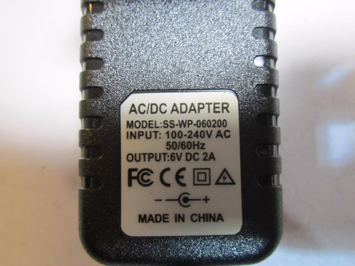 Replacement for 6V 250mA AC/DC ADAPTOR MODEL HY35-06-250