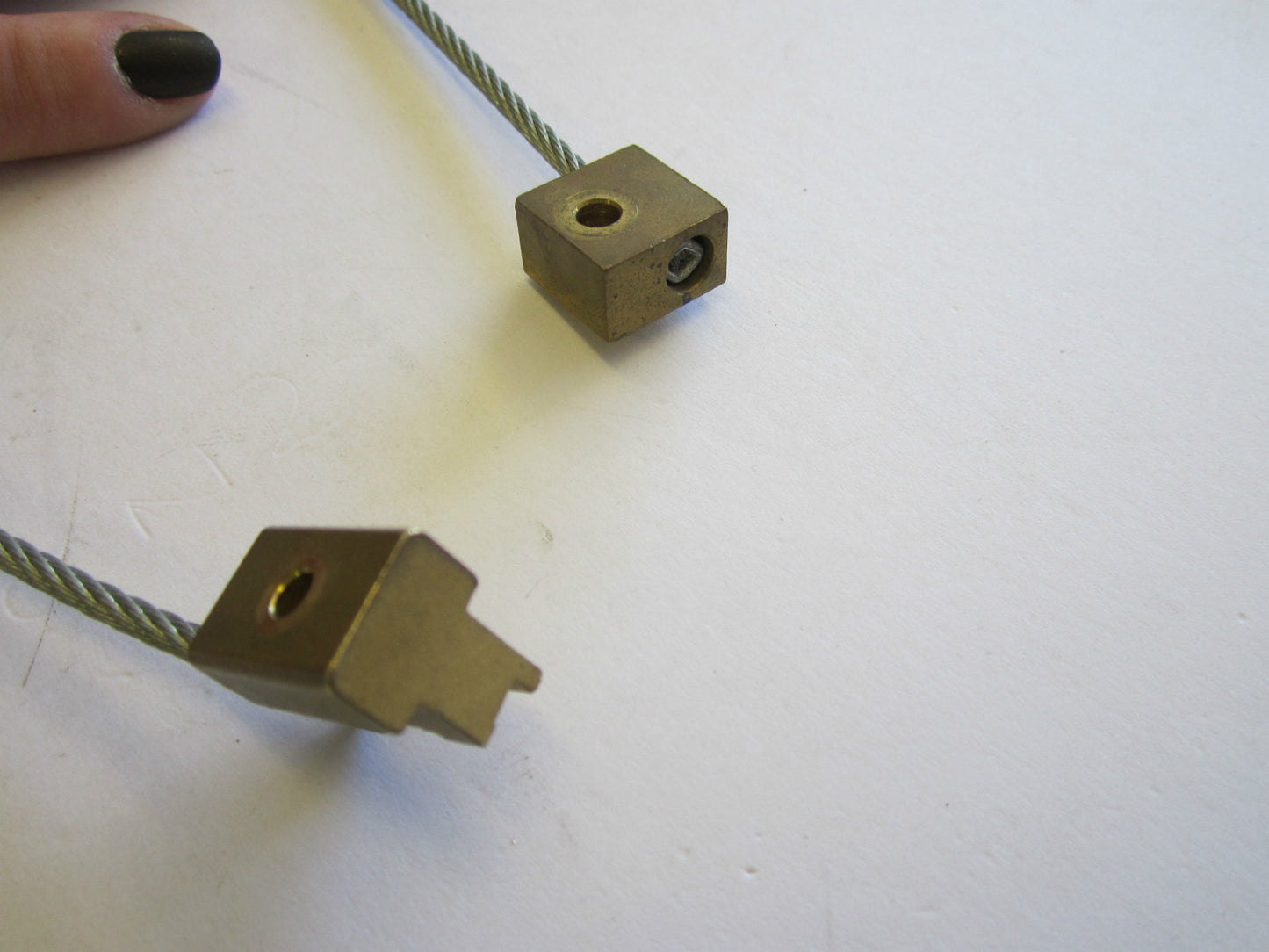 Security Wire to Secure Expensive Item onto Shop Shelf in Retail Display