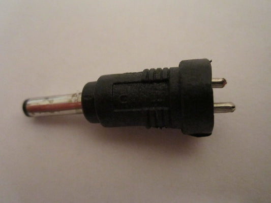10x DC Plug Universal 2 Pin Prong Tip Attachments Power Supply 3.5mmx1.3mm 3.5x1.3
