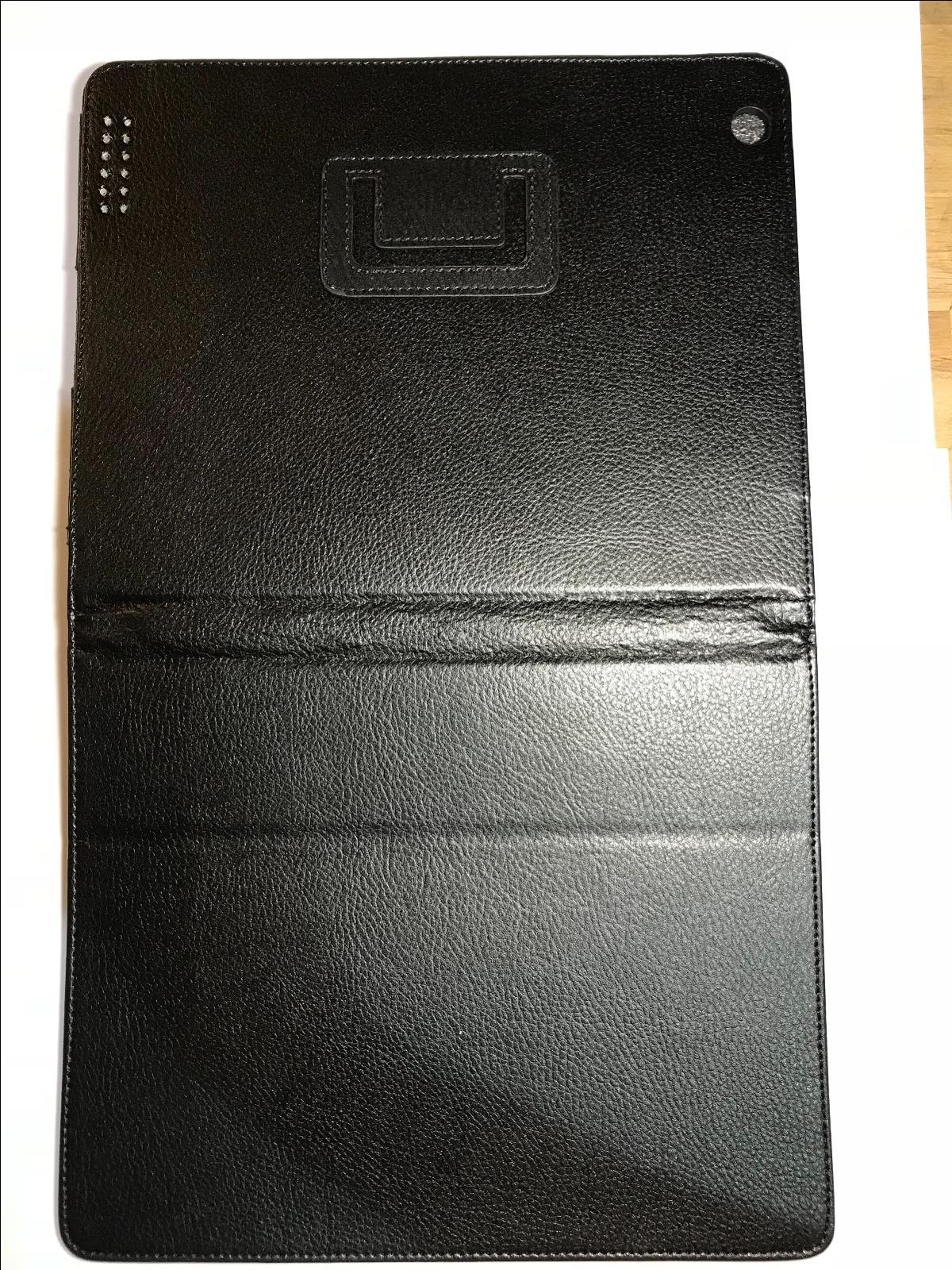 Black PU Leathe Angle Case Stand for 19cmx24.5cm 19x24.5 Tablet PC