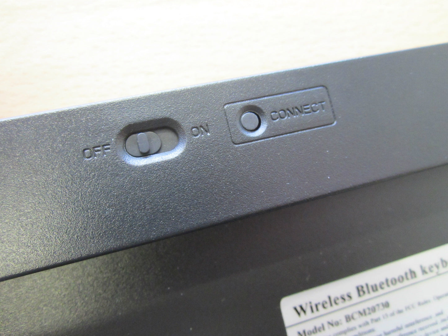 Black 2.4Ghz Wireless Bluetooth Keyboard for Selected Smart TV's