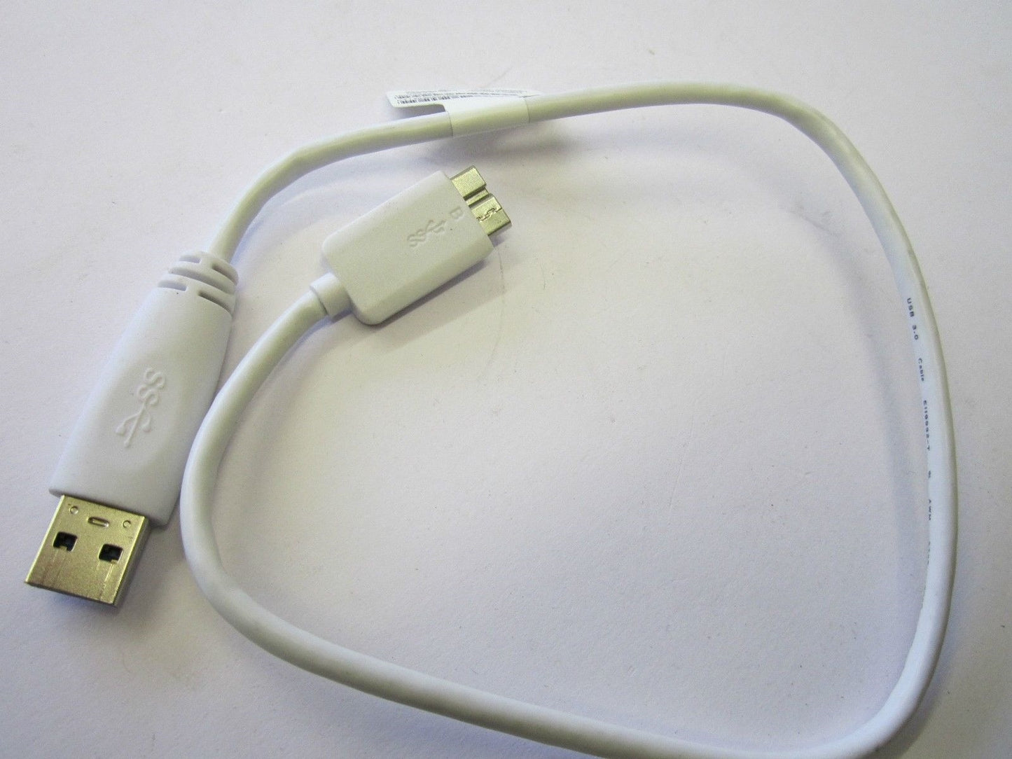 White Genuine Seagate USB 3.0 Cable Lead SRD0SP1 100704882 for External Drive