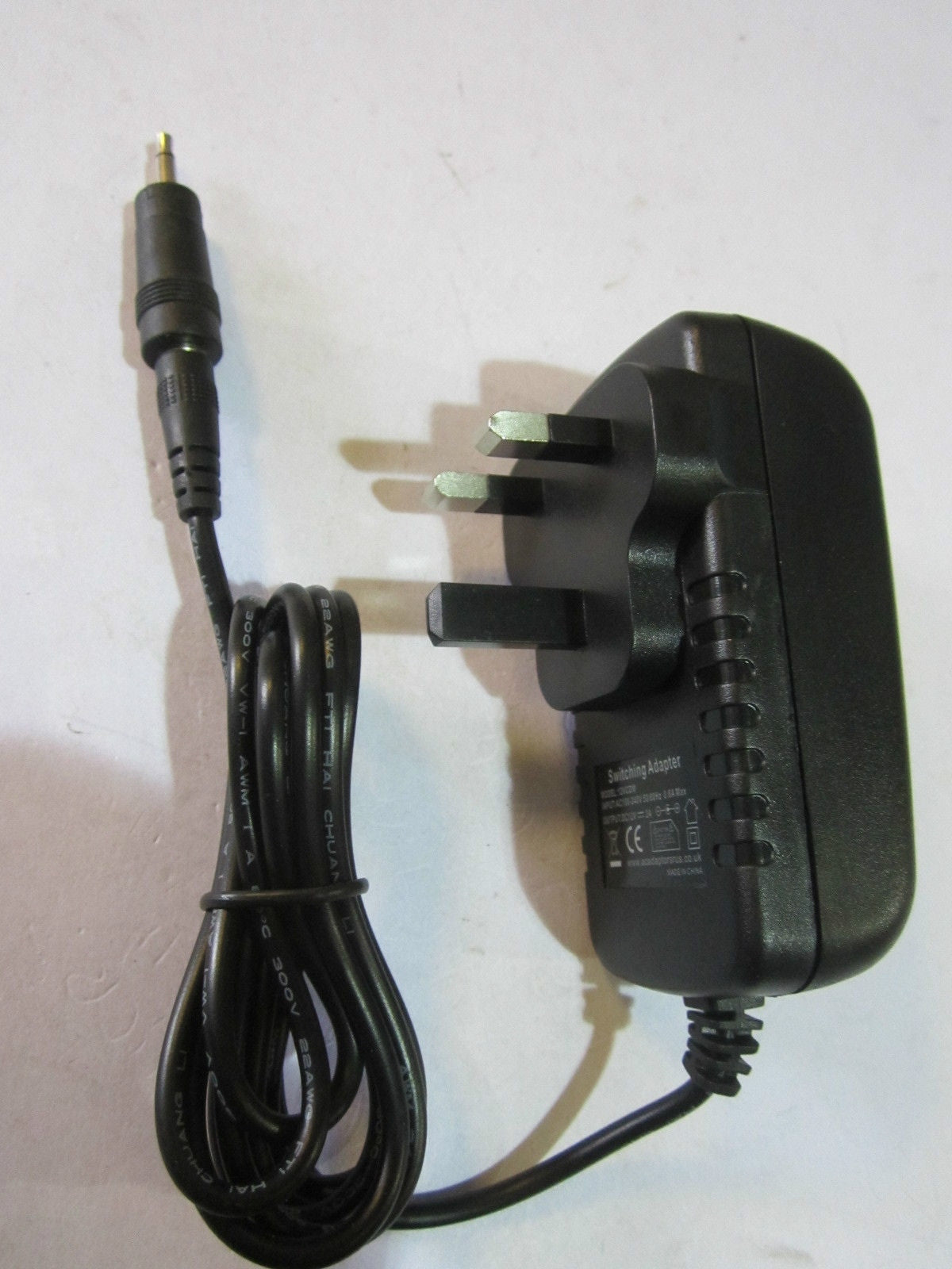 Replacement for DC12V 12V 500mA 0.5A 6VA Switching Adapter model DB1200500-41 UK