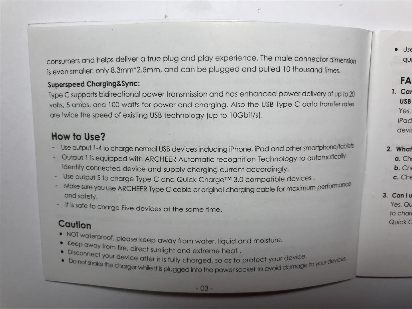 Replacement USB 3.0 Quick Charge Station for MANY Devices including Oculus Quest