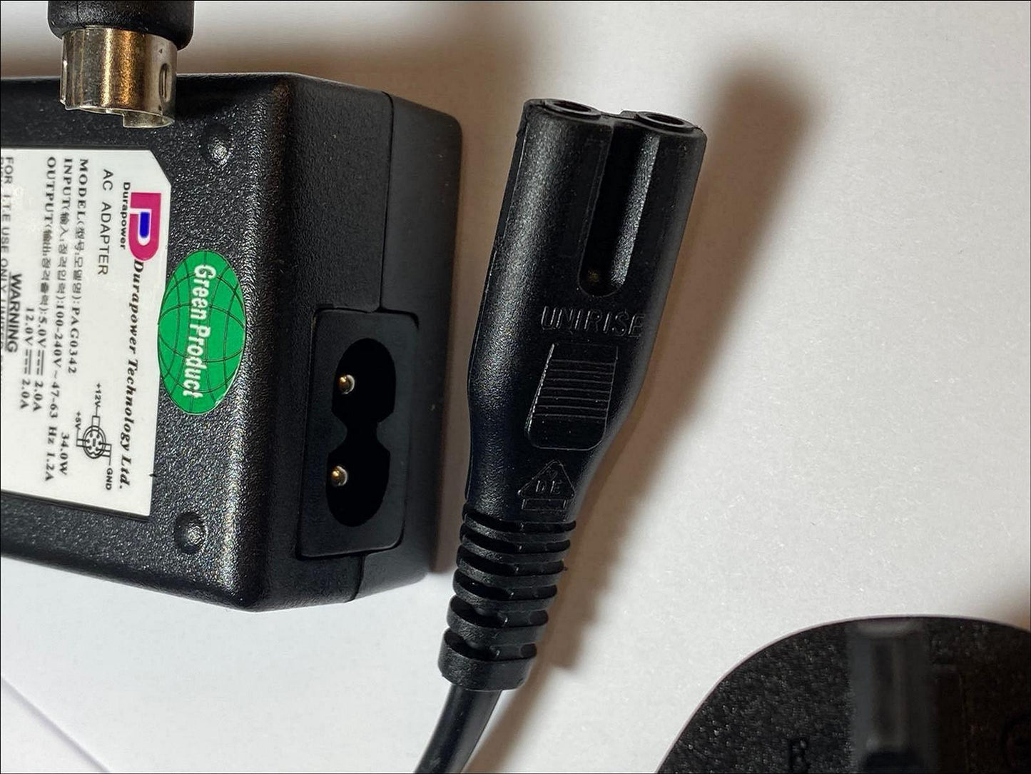 UK Replacement for 12V 5V 2A Power Supply for Dynamode Hard Disk Docking Station