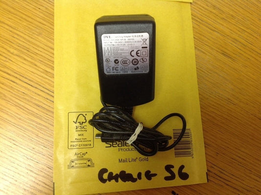 Genuine DVE Switching Adapter DSA-10p-05 050100 5v 2a Uk Plug