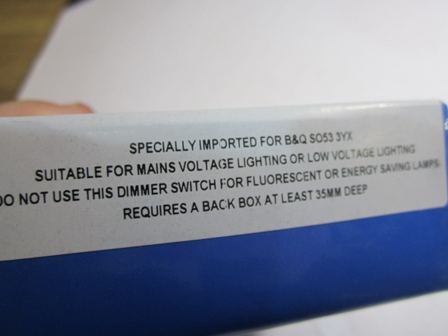 Volex 1 Gang 1 Way Touch Dimmer 500W Mains/Low Voltage Polished Chrome Flat