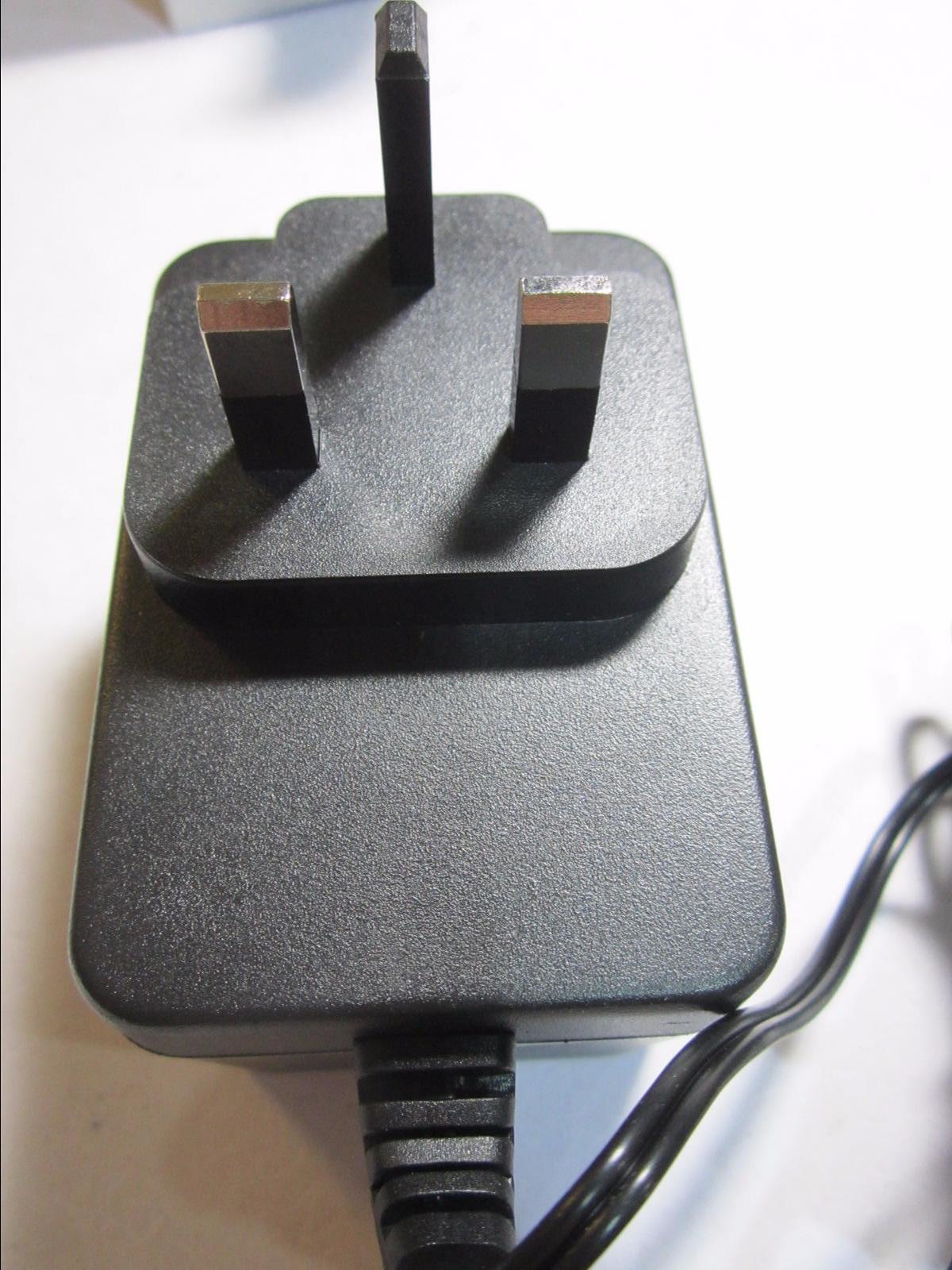 Replacement for 12V 670mA Max 8VA AC Adaptor model YH-12A-0670BS YUHAI UK Plug