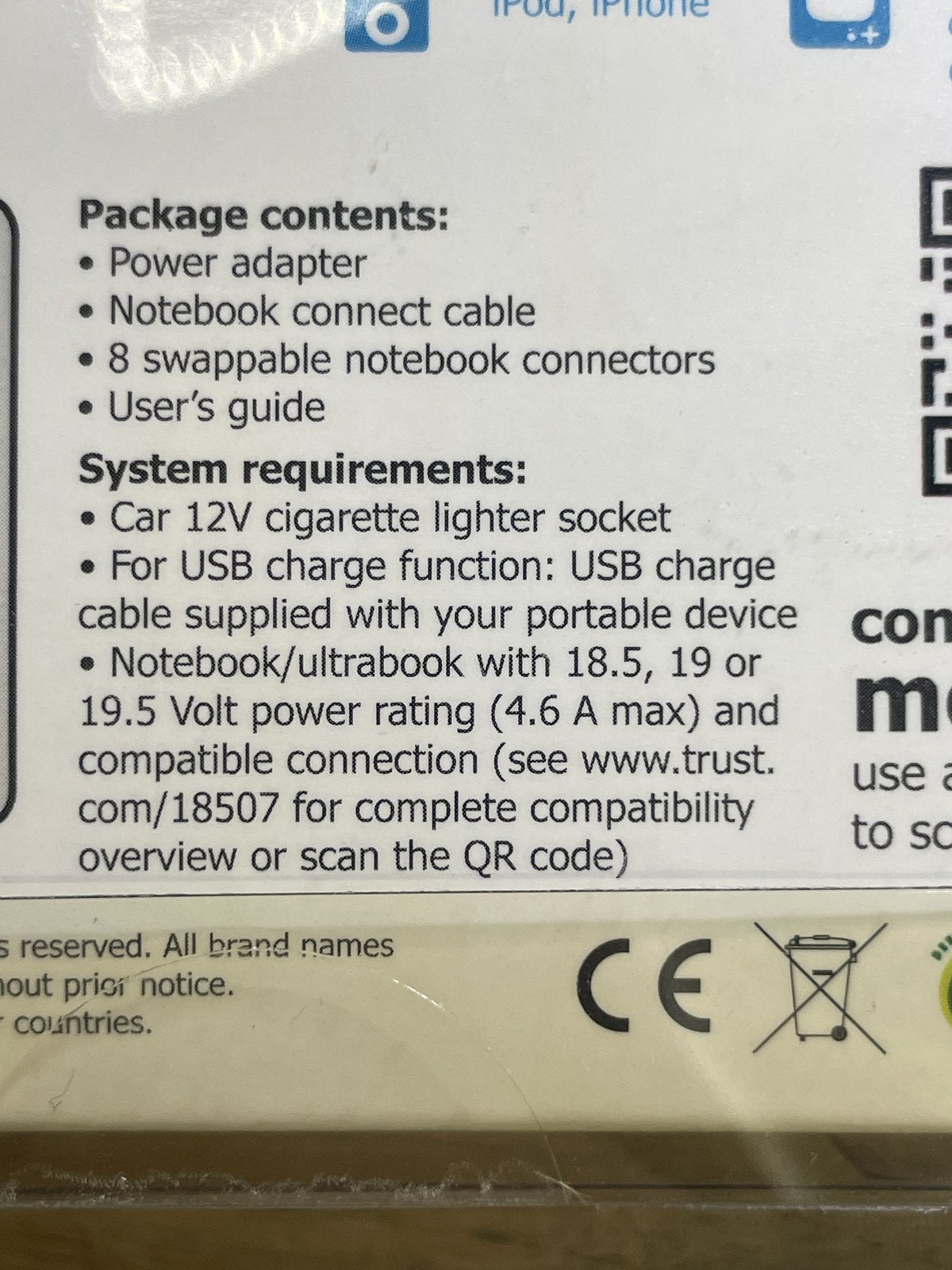 Notebook Power Adapter 90W Car Charger for Asus Compaq Dell Lenovo Fujitsu HP