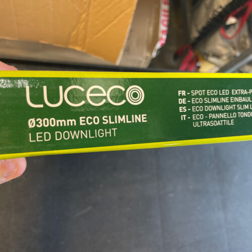 LUCECO 300mm ECO SLIMLINE LED DOWNLIGHT