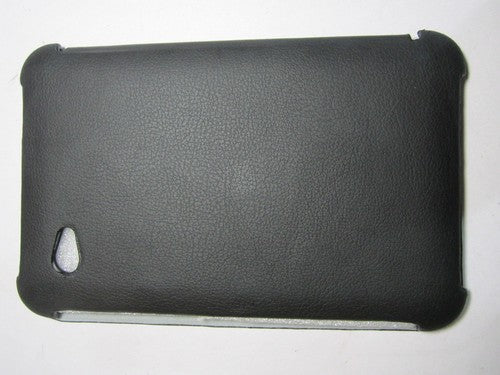 Black PU Leather Snap On Case Shell Case for Samsung Galaxy TAB 2 7.0 P3110