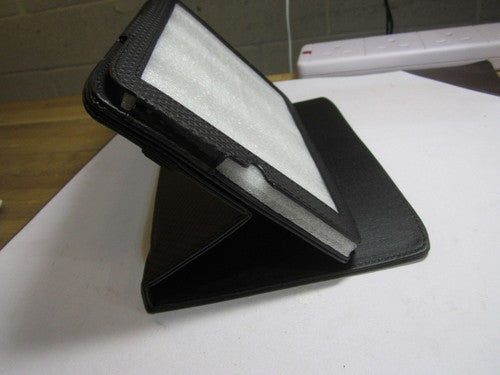 Black PU Leather 360 Rotation Carry Case Stand Folder for Motorola Xoom 2 8.2"