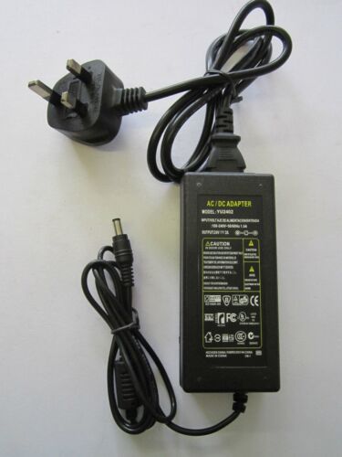 Replacement UK 24V 2A AC-DC Kunshan St Electronics Charger Model SHC-8100LB