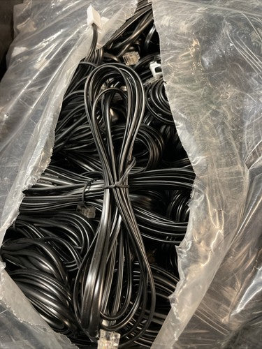 Bulk Job Lot of Telephone to Wall Socket Cable Lead