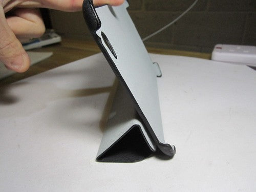 Black PU Leather Snap On Case Shell Case for Samsung Galaxy TAB 2 7.0 P3110