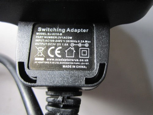 Replacement 3v 200mA Power Supply for Roberts R9957S