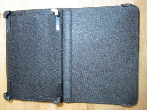 7" Red PU Leather Multi Angle Stand Carry Case for Android Touchscreen Tablet