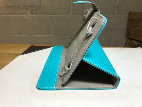 9.7" Light Pink PU Leather Multi Angle Stand Carry Case for Android Tablet PC