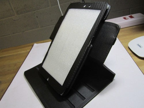 Black PU Leather 360 Rotation Carry Case Stand Folder for Motorola Xoom 2 8.2"
