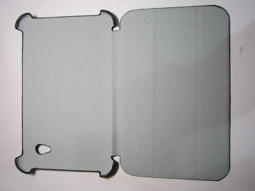 Black PU Leather Snap On Case Shell Case for Samsung Galaxy TAB 2 7.0 P3110