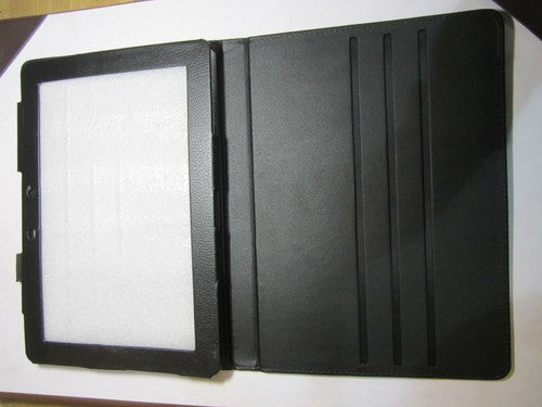 Black PU Leather 360 Rotation Carry Case Stand Folder for ASUS ME302