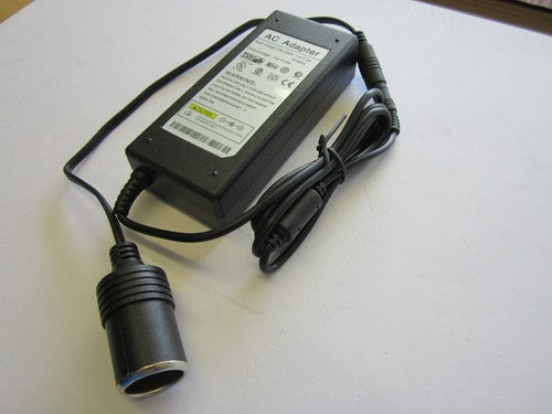 240V Mains to 12V DC Cigarette Lighter Voltage Converter Power Supply 6A (72W)