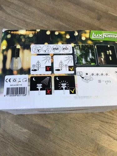 Luxform Lighting Solar Led X 10 As111304 8719099951156