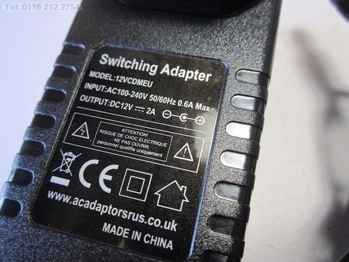 EU 12V WESTERN DIGITAL WDH1B10000C WDH1B10000E EXTERNAL HARD DRIVE POWER SUPPLY