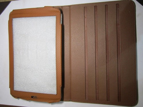 Brown PU Leather 360 Rotation Carry Case Stand Folder for Archos 101 G9