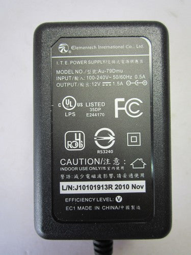 USA 12V 1.5A Switching Adapter Model ADS-18D-12N 12018G Power Supply Charger US