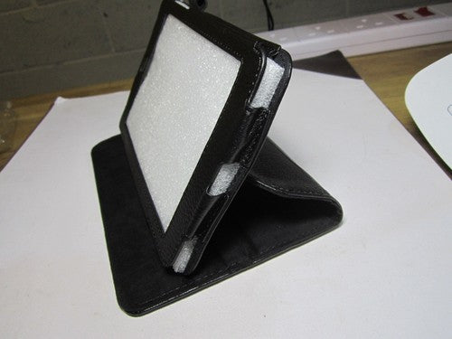 Black PU Leather 360 Rotation Carry Case Holder for Google Nexus 7 Tablet PC