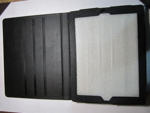 PU Leather 360 Rotation Carry Case Stand Folder for iPad 2 and 3
