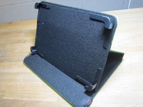 7" Green PU Leather Multi Angle Stand Carry Case for Android Touchscreen Tablet